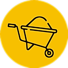 Wheelbarrow icon