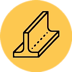 Steel lintel icon